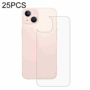 25 PCS Full Screen Protector Explosion-proof Hydrogel Back Film For iPhone 13