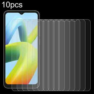 For Xiaomi Redmi A2 / A2+ / A1 / A1+ / Xiaomi Poco C50 / C51 10Ppcs 0.26mm 9H 2.5D Tempered Glass Film