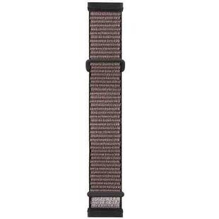 For Fitbit Versa 3 Nylon Rubber Buckle Watch Band(Iron Anchor Grey)