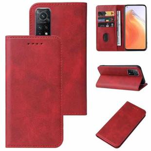 For Xiaomi Mi 10T Pro / Mi 10T 5G Magnetic Closure Leather Phone Case(Red)