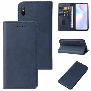 For Xiaomi Redmi 9i Magnetic Closure Leather Phone Case(Blue)