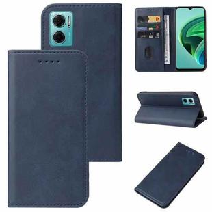 For Xiaomi Redmi Note 11E Magnetic Closure Leather Phone Case(Blue)