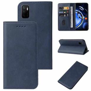 For Xiaomi Redmi Note 11 SE Magnetic Closure Leather Phone Case(Blue)