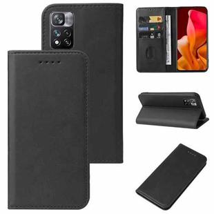 For Xiaomi Mi 11i / Poco F3 / Redmi K40 Magnetic Closure Leather Phone Case(Black)