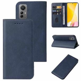 For Xiaomi 12 Lite Magnetic Closure Leather Phone Case(Blue)