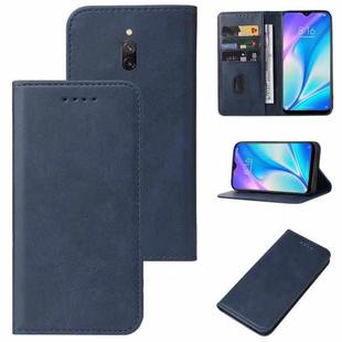 For Xiaomi Redmi 8A Pro Magnetic Closure Leather Phone Case(Blue)