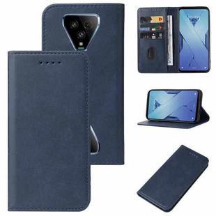 For Xiaomi Black Shark 3S Magnetic Closure Leather Phone Case(Blue)