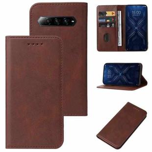 For Xiaomi Black Shark 4 / 4 Pro Magnetic Closure Leather Phone Case(Brown)