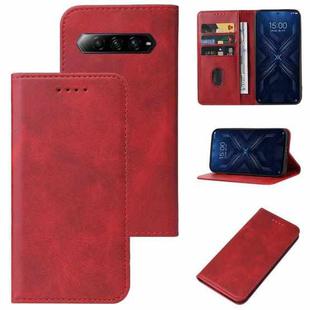 For Xiaomi Black Shark 4 / 4 Pro Magnetic Closure Leather Phone Case(Red)