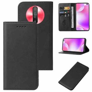 For Xiaomi Poco X2 Magnetic Closure Leather Phone Case(Black)