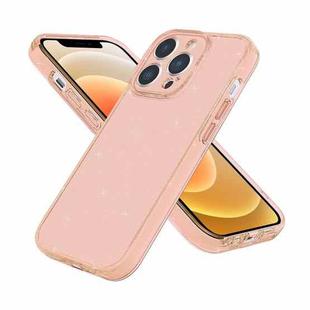 For iPhone 12 Fine Hole Phone Case(Shining Gold)