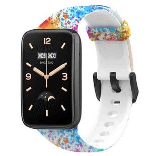 For Xiaomi Mi Band 7 Pro Printing Silicone Watch Band(Painted)