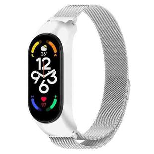 For Xiaomi Mi Band 7 / 7NFC Milan Metal Stainless Steel Watch Band(Silver)