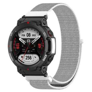 For Amazfit T-Rex2 Nylon Loop Buckle Watch Band(Seashell)