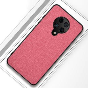 For Xiaomi Redmi K30 Pro Shockproof Cloth Texture PC + TPU Protective Case(Pink)