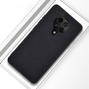 For Xiaomi Redmi K30 Pro Shockproof Cloth Texture PC + TPU Protective Case(Black)