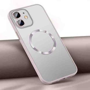 For iPhone 11 Skin Feel MagSafe Magnetic Case (Pink)
