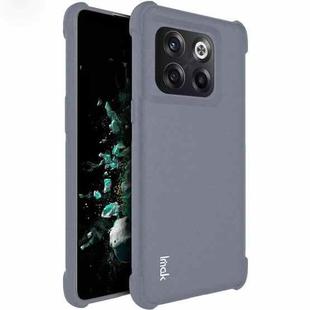 For OnePlus 10T 5G / Ace Pro 5G imak All-inclusive Shockproof Airbag TPU Phone Case(Matte Grey)