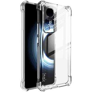 For Xiaomi Redmi K50 Ultra / 12T imak All-inclusive Shockproof Airbag TPU Phone Case(Transparent)