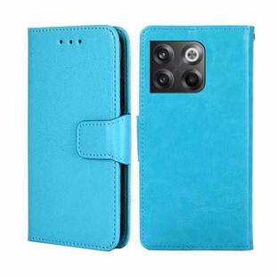 For OnePlus Ace Pro 5G Crystal Texture Horizontal Flip Leather Phone Case(Light Blue)