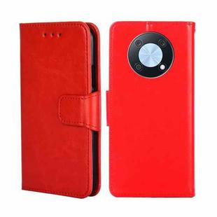 For Huawei nova Y90 4G Crystal Texture Horizontal Flip Leather Phone Case(Red)