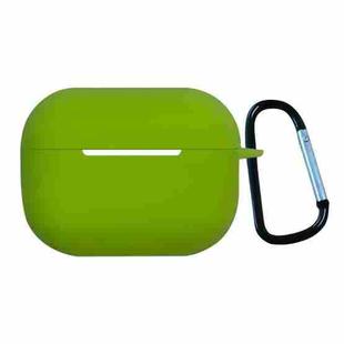 Earphone Silicone Protective Case with Buckle For AirPods Pro 2(Grass Green)
