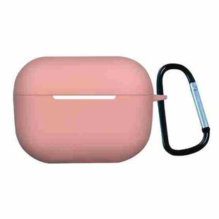 Earphone Silicone Protective Case with Buckle For AirPods Pro 2(Pink)