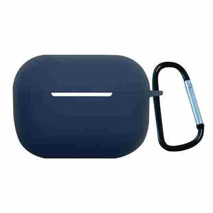 Earphone Silicone Protective Case with Buckle For AirPods Pro 2(Midnight Blue)