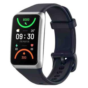 For OPPO Band 2 Solid Color Soft Silicone Watch Band(Midnight Blue)