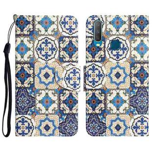 For vivo Y17 / Y12 Colored Drawing Leather Phone Case(Vintage Totem)