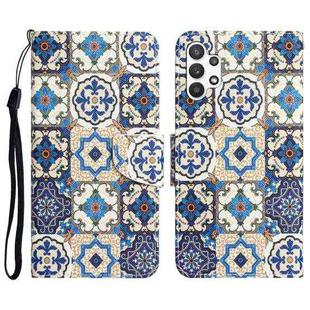 For Samsung Galaxy A32 5G Colored Drawing Leather Phone Case(Vintage Totem)