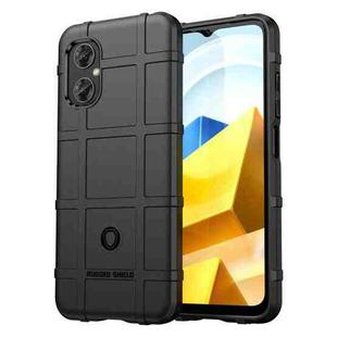 For Xiaomi Poco M4 5G Global Full Coverage Shockproof TPU Case(Black)