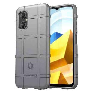 For Xiaomi Poco M4 5G Global Full Coverage Shockproof TPU Case(Grey)