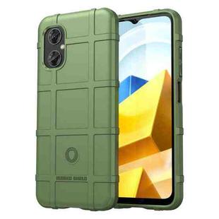 For Xiaomi Poco M4 5G Global Full Coverage Shockproof TPU Case(Green)