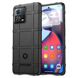 For Motorola Edge 30 Fusion Full Coverage Shockproof TPU Case(Black)