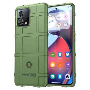 For Motorola Edge 30 Fusion Full Coverage Shockproof TPU Case(Green)