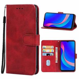 For TCL 305i Fingerprint Version Leather Phone Case(Red)