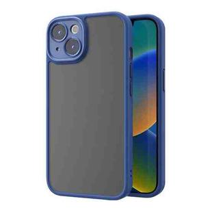 For iPhone 14 ROCK Guard Skin-feel Phone Case (Blue)