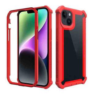 For iPhone 14 Shockproof Space Phone Case (Red)
