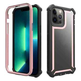 For iPhone 13 Pro Max Shockproof Space Phone Case (Rose Gold)