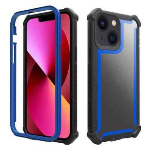 For iPhone 13 Shockproof Space Phone Case(Black Blue)