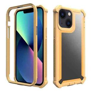 For iPhone 13 mini Shockproof Space Phone Case (Gold)