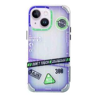 For iPhone 14 Plus ROCK InShare Travel Series PC+TPU Phone Case (Deep Space Tour)