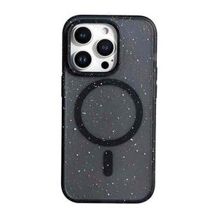 For iPhone 14 Pro ROCK Guard Ink Splash MagSafe Phone Case(Black)