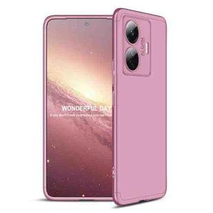 For vivo T1 Pro GKK Three Stage Splicing Full Coverage PC Phone Case(Rose Gold)