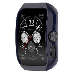 For OPPO Watch 3 Pro Hydrogel Film PC Hollow Protective Case(Ink Blue)