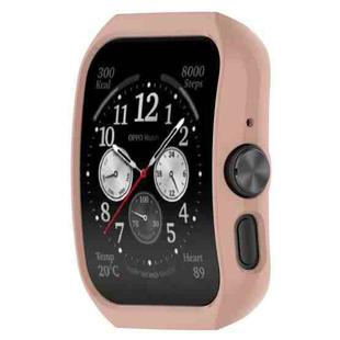 For OPPO Watch 3 Pro Hydrogel Film PC Hollow Protective Case(Pink)