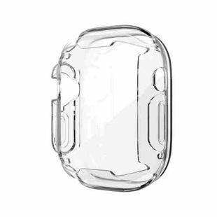 All-inclusive Transparent TPU Protective Case For Apple Watch Ultra 49mm