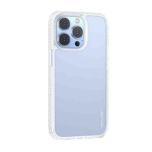 For iPhone 14 Pro WEKOME Armour Anti-Drop Phone Case(Frosted  White)