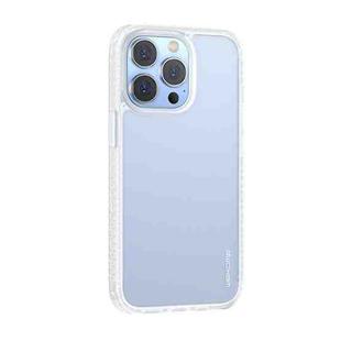 For iPhone 13 Pro WEKOME Armour Anti-Drop Phone Case (Frosted  White)